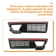 thumbnail image 3 of KOJEM Front Bumper Grill Pair Fit for 1979-1981 Pontiac Firebird 1980 Trans Am Grille Cover LH & RH w/ fitting Kit, 3 of 10