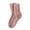 A-Pink60, variant on Yuanlong Womens Socks Winter Thicken Solid Color Cable Knitted Cotton Mid Tube Stockings Daily Thermal Comfort Crew Socks