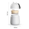 thumbnail image 4 of Termo de acero inoxidable HappyWare Gato Kawai Dream Blanco, 4 of 4