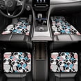 thumbnail image 7 of Honeii Panda Cute Hearts Print Car Foot Mat Four-Piece Set - Front & Rear Universal Car Floor Mats for SUVs, Trucks, Sedans, 7 of 7