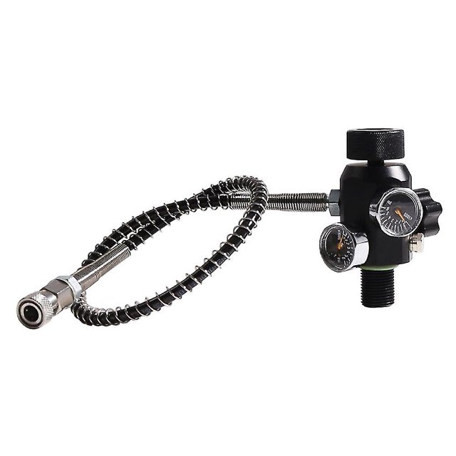 Adaptador Stat Ing de la válvula de carga del tanque de PCP con Gau 400bar 6000psi y Reinfo