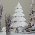 thumbnail image 2 of Northlight 20.5" White Faux Fur Birch Tree Christmas Decoration, 2 of 5
