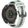 thumbnail image 2 of XiHAMA Compatible with Quatix8 47MM/Tactix8/Fenix 7/Fenix 7 Pro Watch Band, 20mm 22mm 26mm Quickfit Silicone Watch Band Replacement for Garmin instinct E/Garmin Forerunner 965 etc, 2 of 7