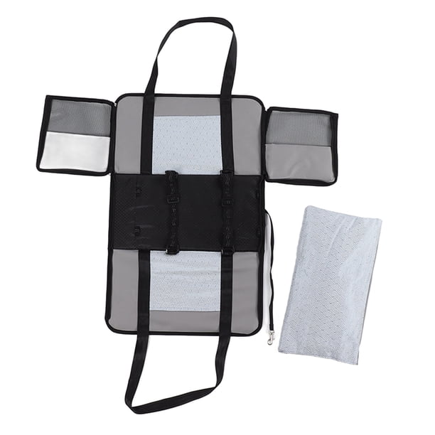 Cesta para coche para perros de poliéster 600DPU de alta resistencia, portátil, ampliamente utilizada, para gatos, mascotas, cachorros, vehículos de viaje.