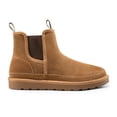 thumbnail image 4 of Bruno Marc Men's Winter Snow Boots FuzzyGo Rugged Suede Leather Cold Weather Warm Chelsea Outdoor Boots, 4 of 9