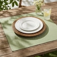 thumbnail image 5 of REGALWOVEN 12 Pack Cloth Napkins, Cotton Washable Table Dinner Napkins for Restaurant, Weddings, Events, and Parties Sage green 18x18inch, 5 of 6