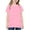 Pink, variant on Fnooota Girls T Shirts, Solid Color Casual Crew Neck Short Sleeve Summer Tops Hot Pink Size 14-16