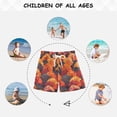 thumbnail image 6 of joogoo Boys Swim Trunks Autumn Trees Beach Board Shorts Drawstring Swimsuit 5T, 6 of 6