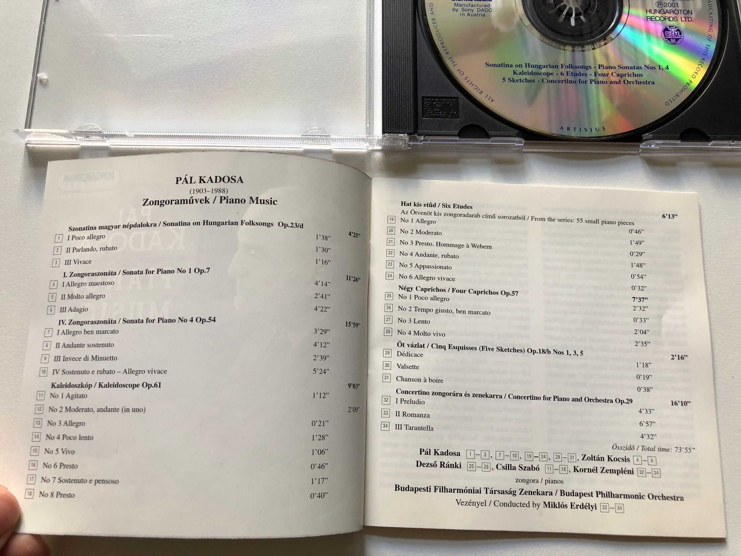 Various Artists - Piano Music / Various - Music & Performance - CD