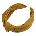 thumbnail image 1 of Diademas anudadas, diadema para mujer, aro para el cabello para todo tipo de cabello, accesorios para el cabello, amarillo, 1 of 7