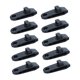 thumbnail image 5 of Paquete de 10 clips resistentes para lonas de tienda, sujetadores multiusos para toldos, tornillos de mariposa Negro, 5 of 9