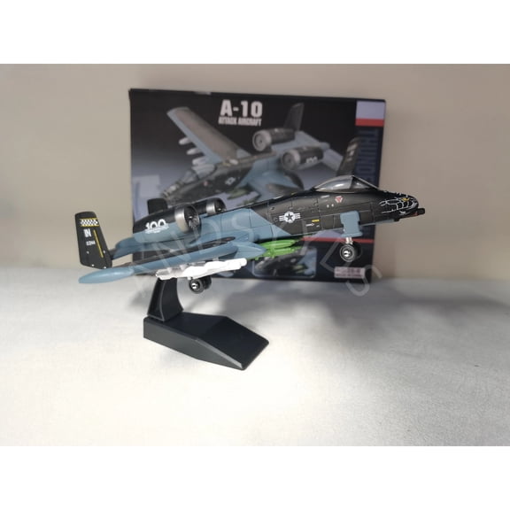 1/72 Plastic Model Airplane A-10 ABS Thunderbolt II Warthog Plane Model Building Kits Toys Adult Assembly Model Plane