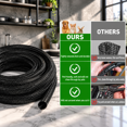 Cable Sleeve Split-sleeving 35ft-3/4inch Cord Management Wire Protector ...