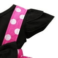 thumbnail image 5 of Kids Toddler Girl Cartoon Dot Clothes Tops + Strap Polka Dot Skirt Outfit Set 1-5T, 5 of 8