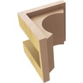 thumbnail image 6 of 5"W x 5"D x 5"H Wide Emerson Rough Cedar Woodgrain TimberThane Corbel, Primed Tan, 6 of 6
