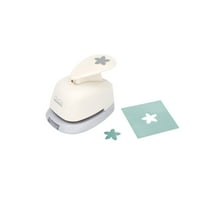 Bira Craft 3/8 inch Petal Shape Lever Action Craft Punch for Paper Crafting Scrapbooking