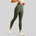 thumbnail image 2 of CHIUNL Wide Leg Yoga Pants for Women, High Waisted Leggings, Tummy Control Workout Pants, Soft Lounge Pants for Gym Yoga Daily Wear (Army Green L), 2 of 7