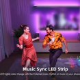 thumbnail image 2 of Led Strip Lights 5050 RGB LED Light Smart APP Control For Christmas Party TV Backlight Home Bedroom Decor Lighting Ribbon Tape, 2 of 7