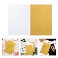 thumbnail image 4 of 10pcs A4 Sheets Glitter Cardstock Making Diy Material Sparkling Craftwork Scrapbooking (Gold & Silver), 4 of 5