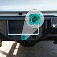 thumbnail image 4 of Hitch Cover Fits For 2-Inch Hitch,Beautiful Turquoise Rose With Water Droplets On The Petalsrubber Trailer Hitch Cover Tube Plug Insert,Car Exterior Accessories, Receiver Tube Hitch Plug, 4 of 6