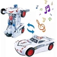 thumbnail image 1 of Electric Universal Deformation Car Toy, 2024 New Transform Police Cars for Kids, 1 of 5