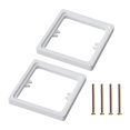 thumbnail image 1 of simhoa 2 Pieces Single Socket Spacers Switche Accessory for Office Living Room Home white, 1 of 8