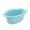 Light blue, variant on WINDLAND Kitchen Sink Corner Triangular Strainer Basket Bowl Drain Fruit Hanging Filter Shelf Storage Rack Sponge Holder