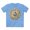 Carolina Blue, variant on Medallion Shirt, Shirt with Medallion, Tee Shirt with Medal