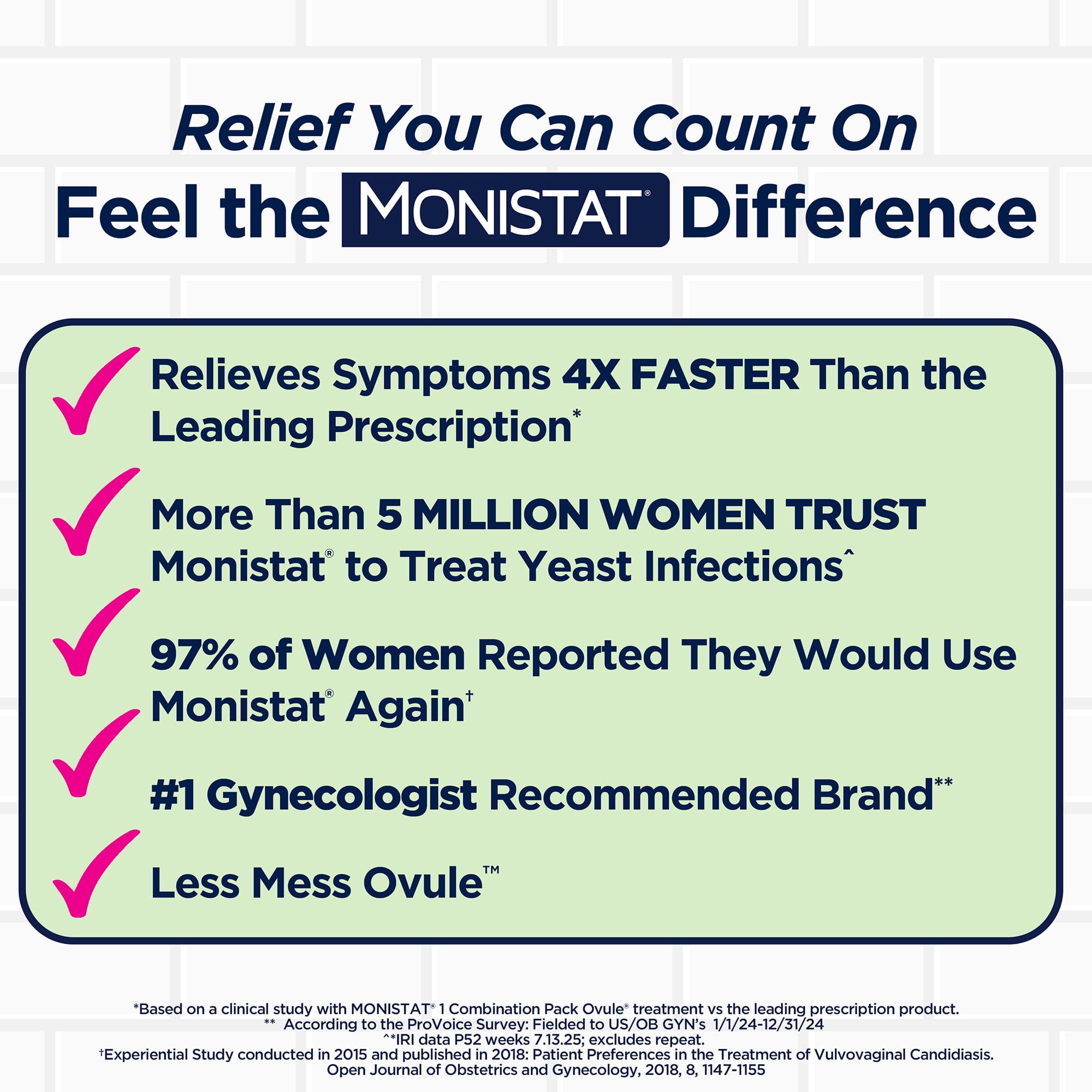 Monistat 3 Day Yeast Infection Treatment, 3 Miconazole Pre-Filled Cream Tubes & External Itch Cream