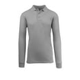 thumbnail image 5 of Men's Long Sleeve Polo Shirts, 5 of 9
