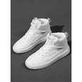 thumbnail image 4 of Men Sneakers High Top Lace-Up Front Skate Shoes Manfinity Basics, 4 of 5