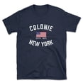 thumbnail image 1 of Colonie New York Patriot Men's Cotton T-Shirt, 1 of 1