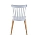 thumbnail image 4 of 4 Sillas de comedor French modernas y minimalsitas con patas de madera - Midtown concept blanco Midtown Concept Sillas French, 4 of 5