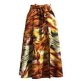 thumbnail image 2 of XIAOHUAGUA African Women Skirt with pocket and belt Elastic waist, 2 of 5