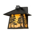 thumbnail image 2 of Meyda Tiffany 165573 Stillwater 8" Tall Wall Sconce - Brown, 2 of 6