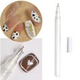 thumbnail image 3 of Nail Art Graffiti Pen Impermeable Secado rápido para bricolaje Dibujo blanco SM SunniMix Pluma de graffiti de arte de uñas, 3 of 8