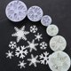thumbnail image 5 of Molde de Galleta de Copo de Nieve Matsuzay 6 Piezas Decoración en Relieve, 5 of 6