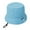 Blue, variant on TOPTIE Bucket Hats for Women, Adjustable Sun Hats with Chin Strap, Fishing Hat with Protection-Black