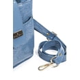 thumbnail image 4 of Bolso ÁNGELOZANO Aurelia tipo Satchel Baby Blue en Sintético Charol Grabado con Asa y Correa Desmontable, 4 of 7