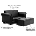 thumbnail image 6 of Infans  Kids Sofa Armrest Chair Couch Lounge Children Birthday Gift w/ Ottoman, 6 of 7