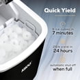 thumbnail image 3 of Máquina de hielo para encimera Igloo Premium, autolimpiante, 12 kg/24 h, 3 of 6