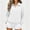 #75White, variant on Byworldtasic Long Sleeve Sweatshirt for Women Half Zip Fuzzy Oversized Pullover Tops Loose Warm Sweatshirts