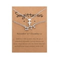 thumbnail image 3 of Twelve Constellation Necklace Diamond Bracelet + Necklace Set Constellation Card Set, 3 of 9