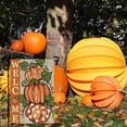 thumbnail image 6 of Fall Thanksgiving Pumpkins Garden Flag 12x18 Inch Polka Dots Small Double Sided for Outside Burlap Welcome Yard Autumn Flag, 6 of 6