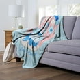 thumbnail image 3 of Hasbro Candyland Sequined Frostine Kids Silk Touch Throw Blanket, 3 of 5