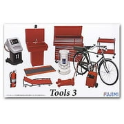1/24 Garage Tools Set #3 (Jack, Heater, Tool Chest, Bike, etc.)