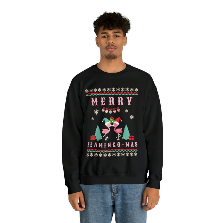 Walmart flamingo sweater cheap