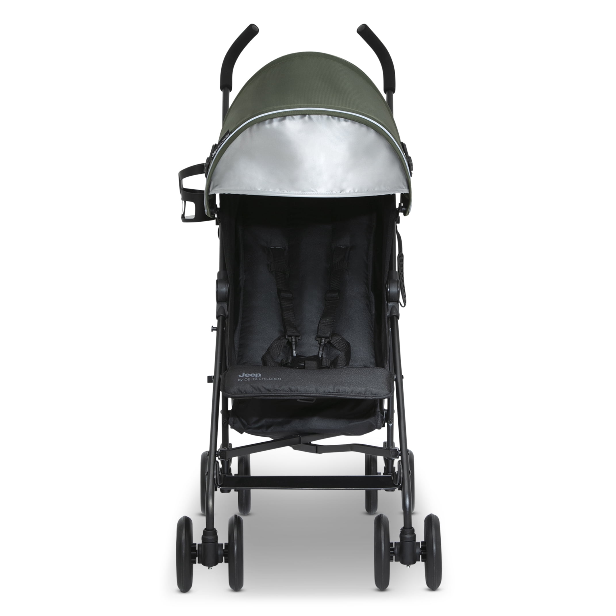 Jeep TurboGlyde Lightweight Stroller by Delta Children, Olive Green