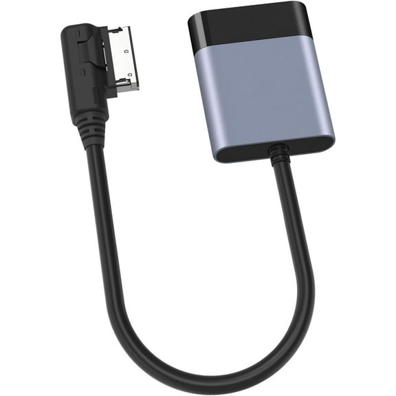 Bluetooth 5.0 aptX-HD Car Adapter Compatible for Audi AMI MMI, Mercedes Media Interface and Volkswagen MDI Connector (A2-Audi2G)