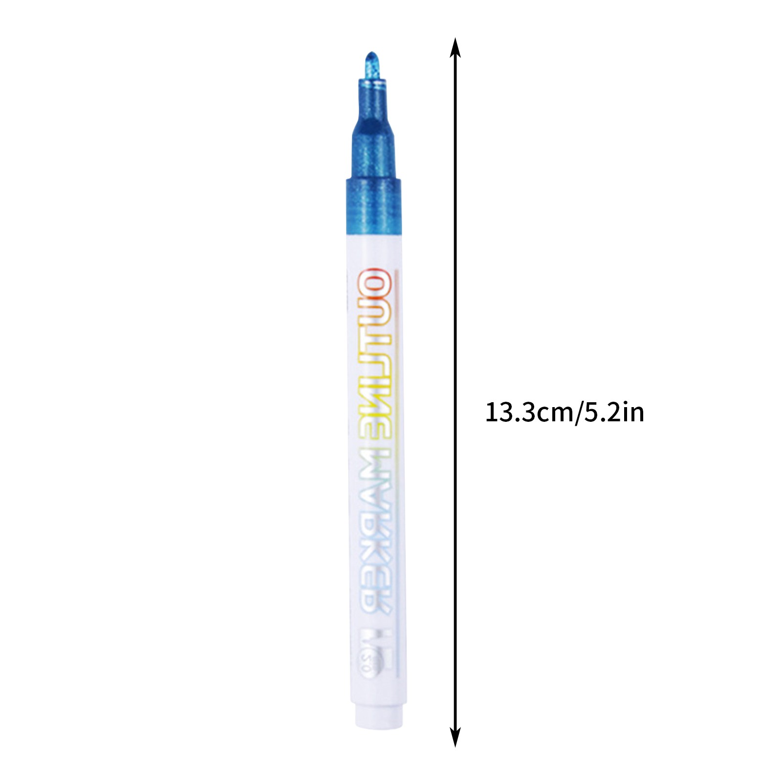 Christmas Clearance! VWRXBZ Marker Pen for Highlight, New Double Line  Self-outline Marker Pen Set Glitter Gel Markers, Colorful Markers Art Pens  for